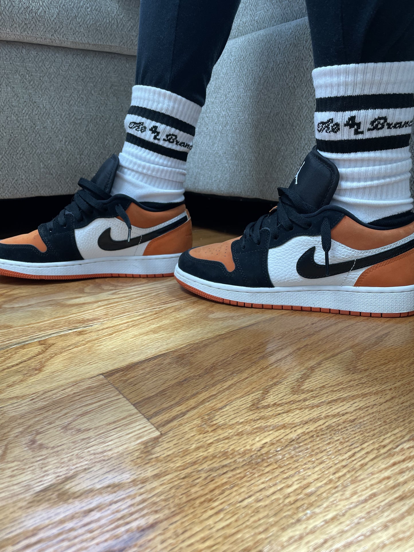 4L "Statement" Crew Socks