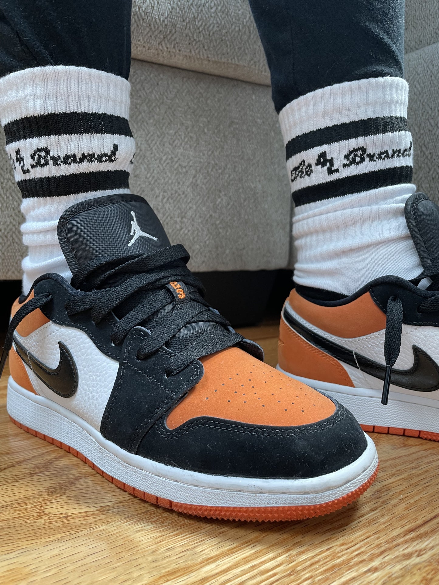 4L "Statement" Crew Socks