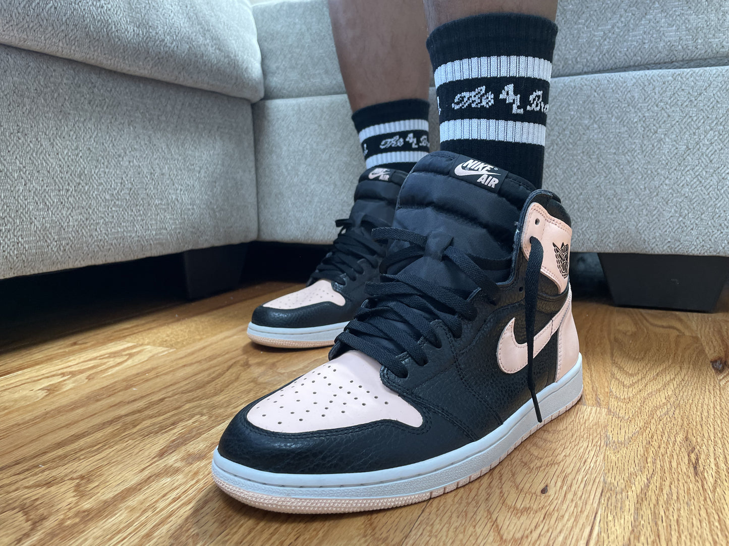 4L "Statement" Crew Socks