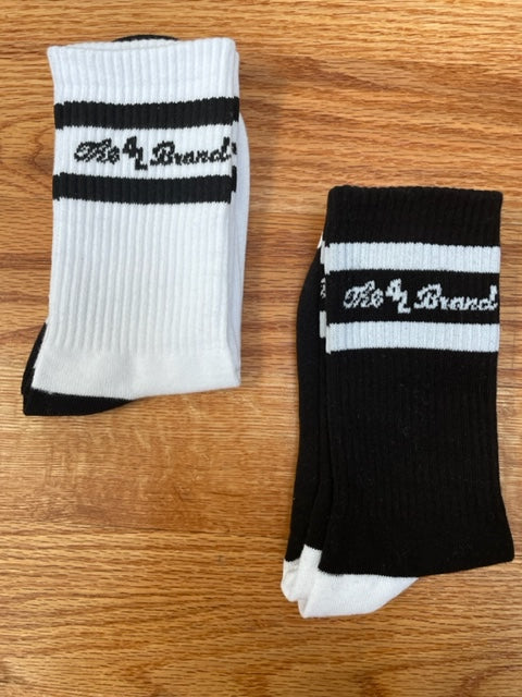 4L "Statement" Crew Socks